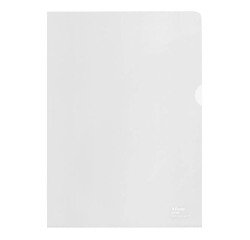 L-folder 100% recycled ESSELTE A4 polypropylene 10/100th transparent assortment - pack of 100 pieces