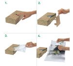 Pochettes perforées Leitz Recycle A4 polypropylène grainé 7/100e - Boîte de 40