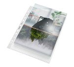 Pochettes perforées Leitz Recycle A4 polypropylène grainé 7/100e - Boîte de 40