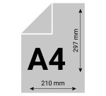 Ramette papier recyclé Evercopy A4 80 gr - 500 feuilles - blanc