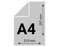 Paper A4 white 80 g Rey Copy - ream of 500 sheets