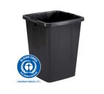 Waste container Durabin 90 liters Durable, with lid, black