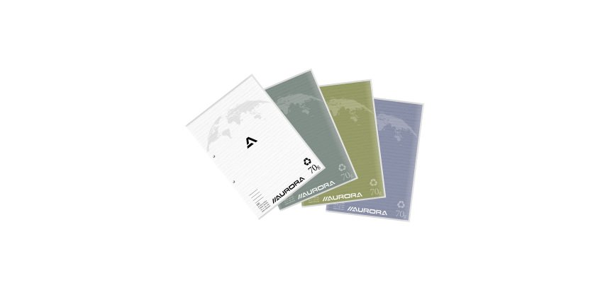 Blocs de cours recyclé Splendid Travers