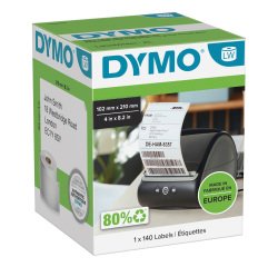 Etiquetas de envío DHL 102 x 210 mm - Rollo de 140