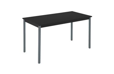 Mesa rectangular antracita 120 x 60 cm multiforma Budget