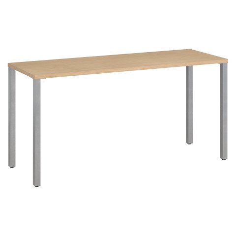 Mesa de seminario y conferencia Confort pata fija An 150 x Fon 50 cm roble