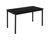 Mesa rectangular antracita 120 x 60 cm multiforma Budget