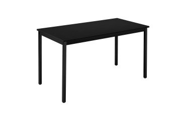 Mesa rectangular antracita 120 x 60 cm multiforma Budget