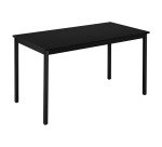 Mesa rectangular antracita 120 x 60 cm multiforma Budget