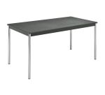 Table de réunion modulaire rectangle avec bords arrondis antichocs L 140 x  P 70 cm Multiformes confort