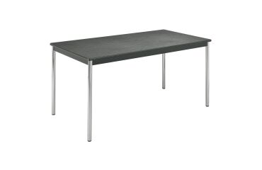 Table de réunion modulaire rectangle avec bords arrondis antichocs L 140 x  P 70 cm Multiformes confort