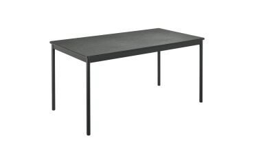 Mesa rectangular Confort patas negras
