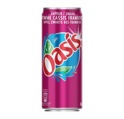 En_pack 24 can oasis pom cass framb 33cl
