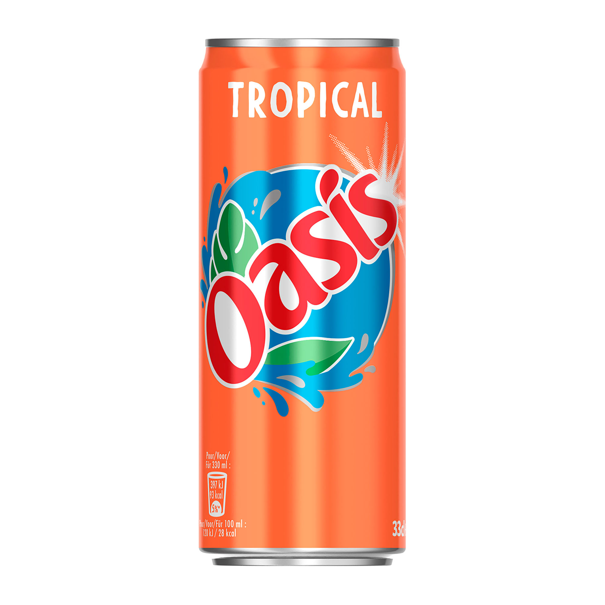 Boisson aux fruits Tropical OASIS : la bouteille de 1L à Prix