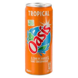 Oasis Tropical 33 cl - 24 canettes