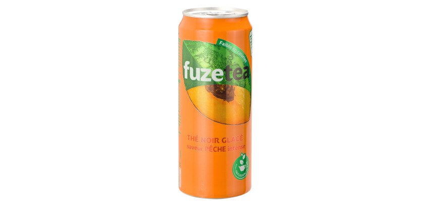 Fuze Tea Peche intense 33 cl - 24 canettes