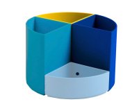 Potloodhouder plastic The Quarter EXACOMPTA 4 vakken