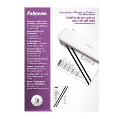 Sachet de 10 feuilles de nettoyage pour plastifieuse