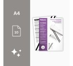 Sachet de 10 feuilles de nettoyage pour plastifieuse