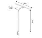 Lampe de bureau Led intégrée Strata - Unilux - 11 W