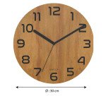 Horloge murale Baia Ø 30 cm - À quartz