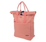 Mochila con cierre superior enrollable serie 1918 rosa