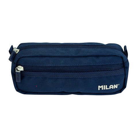 Portatodo rectangular 2 cremalleras serie 1918 MILAN Azul