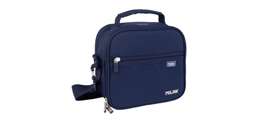 Bolsa isotérmica porta alimentos con 3 recipientes serie 1918 MILAN