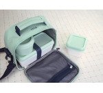 Bolsa isotérmica porta alimentos con 3 recipientes serie 1918 MILAN