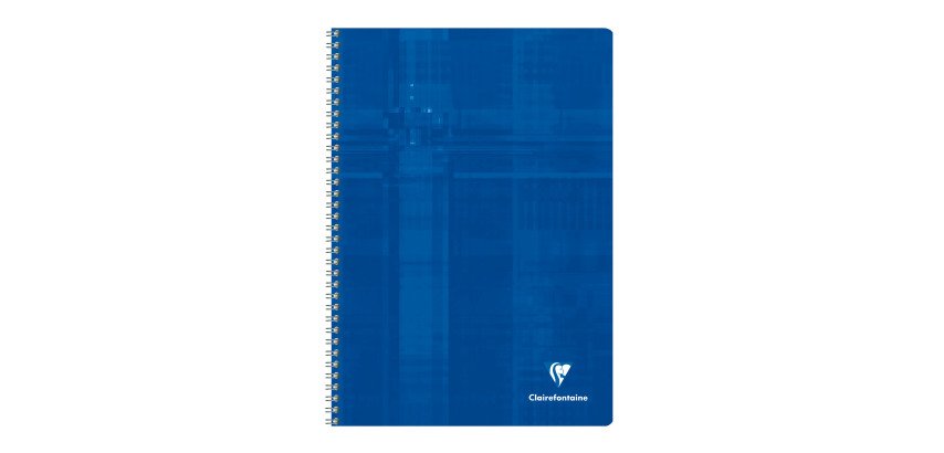 Spiral notebook 21 x 29.7 cm quad ruled 4 x 8 mm 100 pages Clairefontaine