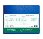 Registre piqûre Actionnaires Exacompta 9400X, 24 x 32 cm 80 pages