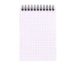 Bloc de bureau Rhodia 10,5 x 14,8 cm spirale orange n°13 - 5 x 5 mm - 80 feuilles