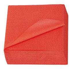 Serviette de table en ouate Royal Collection non tissé 40 x 40 cm - Paquet de 50