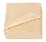 Serviette de table en ouate Royal Collection non tissé 40 x 40 cm - Paquet de 50