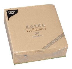 Table napkin in non-woven tissue paper 40 x 40 cm Royal - Pack of 50