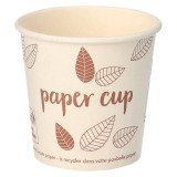 Cup in cardboard Pure Zero 10 cl - pack of 80 pieces