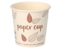 Cup in cardboard Pure Zero 10 cl - pack of 80 pieces