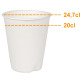 Vaso de bagazo de caña de azúcar - 20 cl - Lote de 80