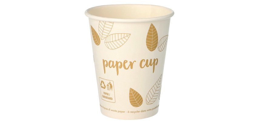 Pure Pappbecher - Kein Plastik - 20/27,6 cl - Packung mit 100
