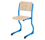 Chaise scolaire appui table et réglable en hauteur - SYLLAB