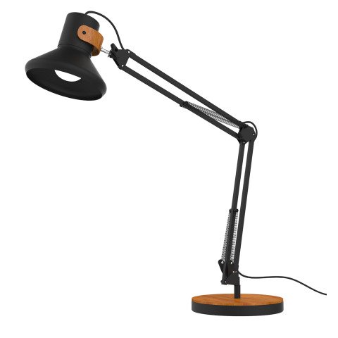 Lámpara de Escritorio Led Integrada Baia - Unilux - 10 W - Articulada Negro