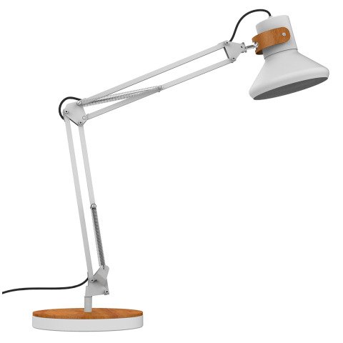 Lámpara de Escritorio Led Integrada Baia - Unilux - 10 W - Articulada Blanco