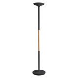 ntegrated LED floor lamp Oria - Unilux - 44.6 W - black/wood