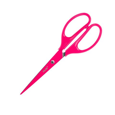 Tijeras de oficina 17 cm serie Acid Milan Fucsia