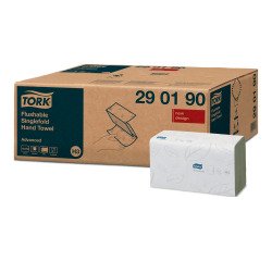 Tork Towels H3 Advanced 2 Ply Z-fold White 15 Pieces of 250 Sheets