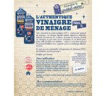 Vinaigre de ménage concentré 14° Briochin - Flacon de 1 L
