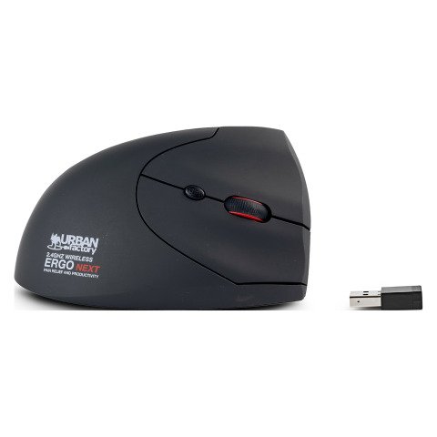 Ratón inalámbrico vertical ergonómico Urban Factory para diestros