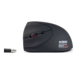 Ratón inalámbrico vertical ergonómico Urban Factory para zurdos