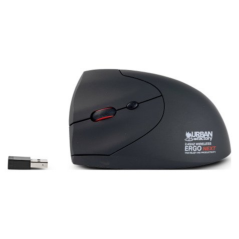 Souris Urban Factory ergonomique verticale sans fil pour gaucher