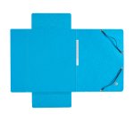 Sleeve with elastics and 3 folds 5/10th Bruneau cardboard 24 x 32 cm back 2 cm trendy